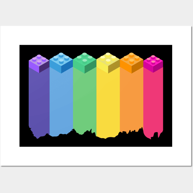 Lego Pride Wall Art by ClothesContact